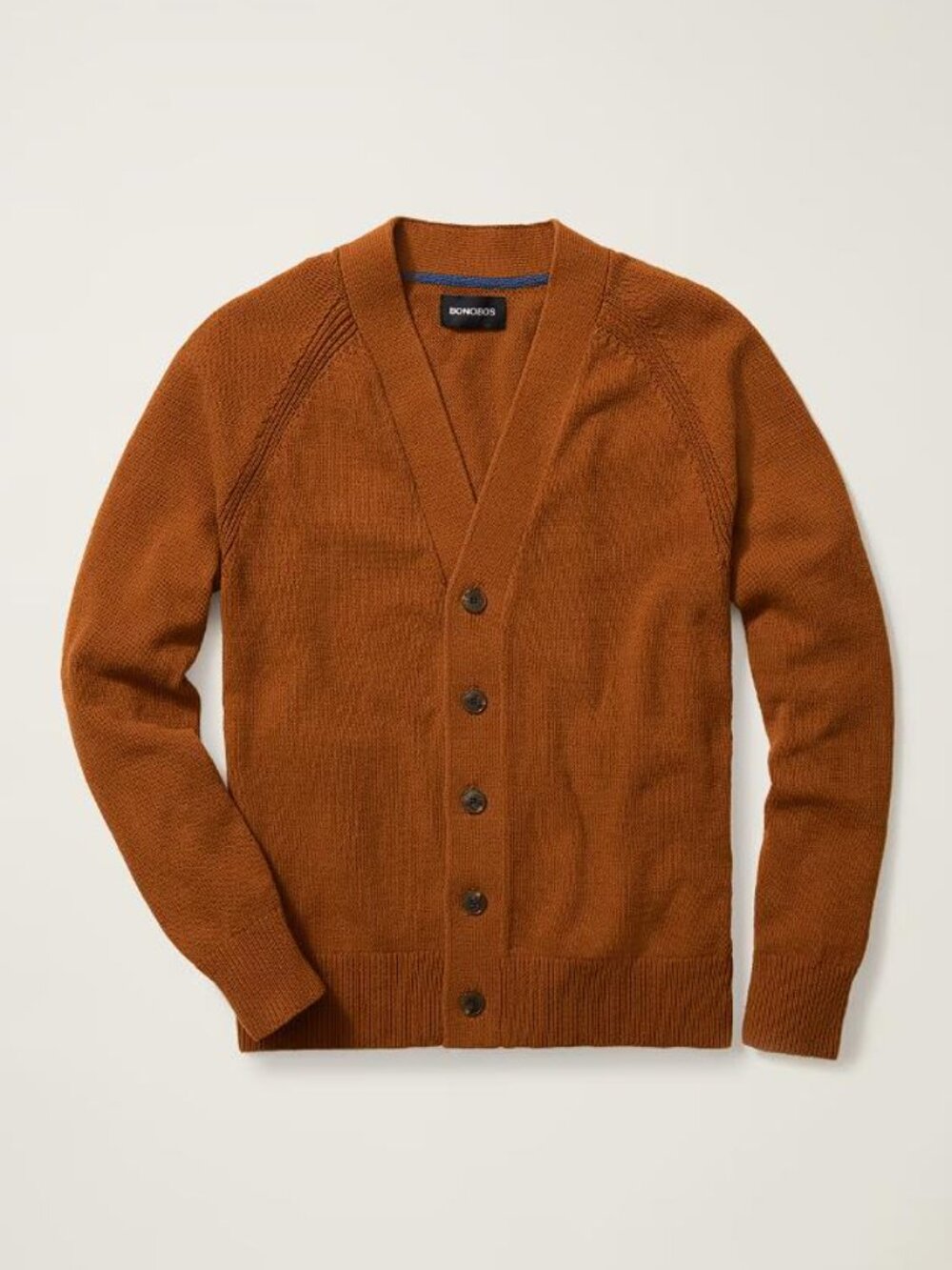 BONOBOS Men's Cotton Cardigan Slim Size XL
